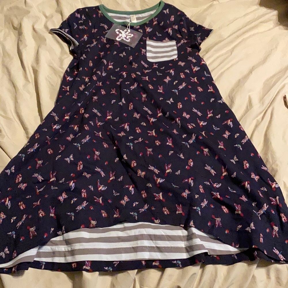 Matilda Jane Blue Butterfly Dress. Size 8